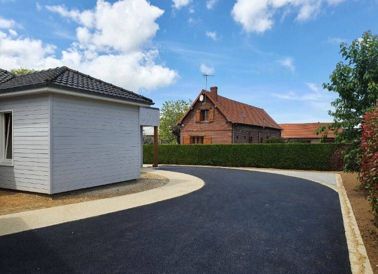 Enrobé près de Dieppe