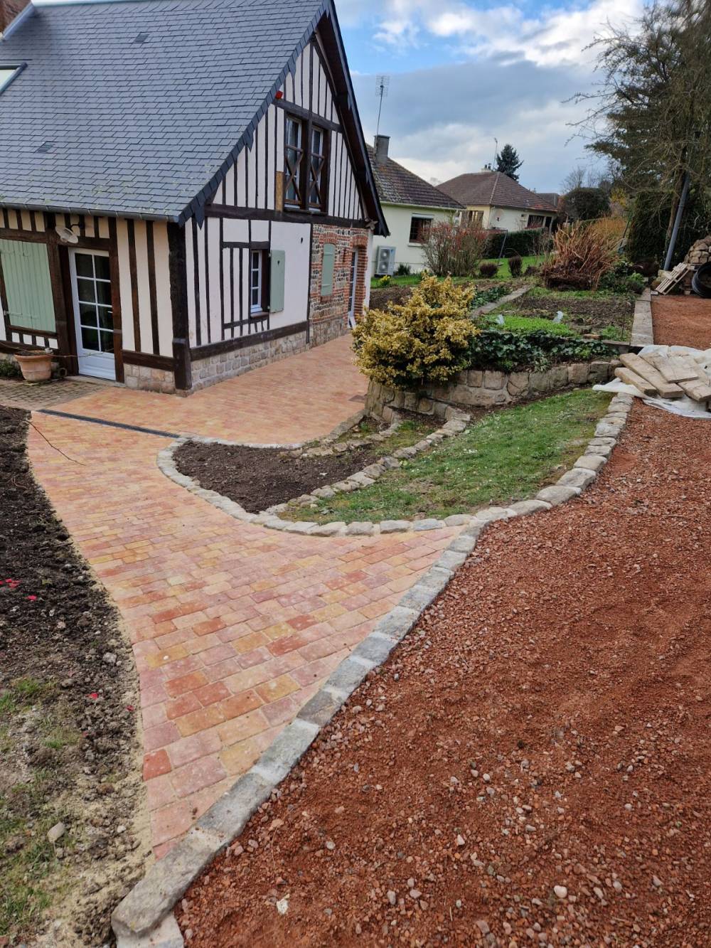 Pavé près de Dieppe