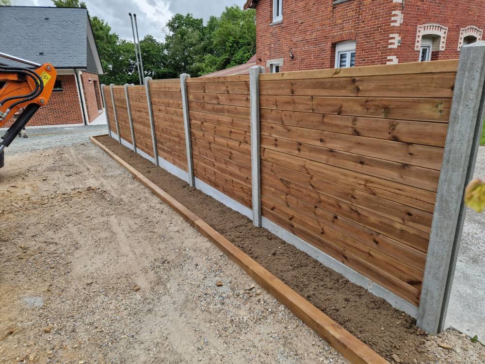 cloture en bois