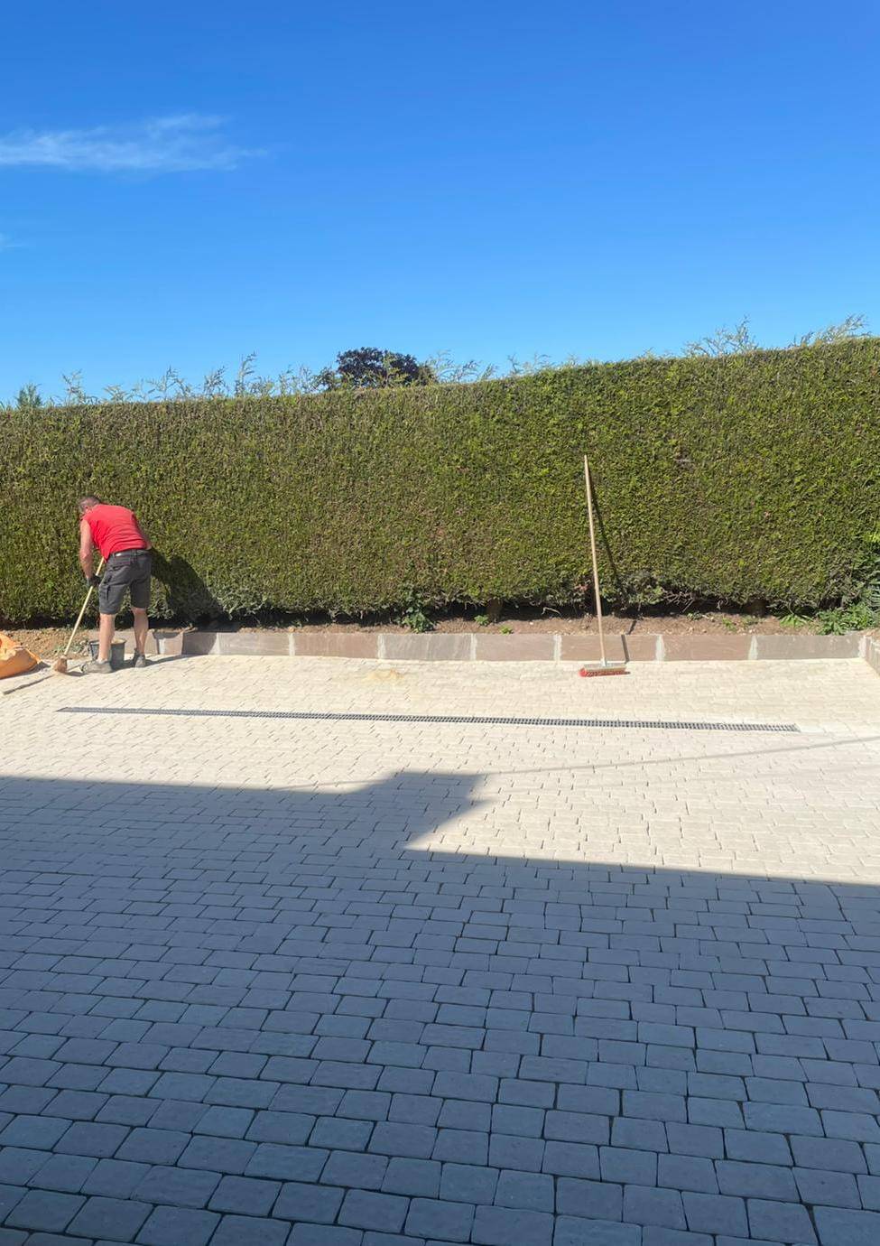Pavage près de Dieppe