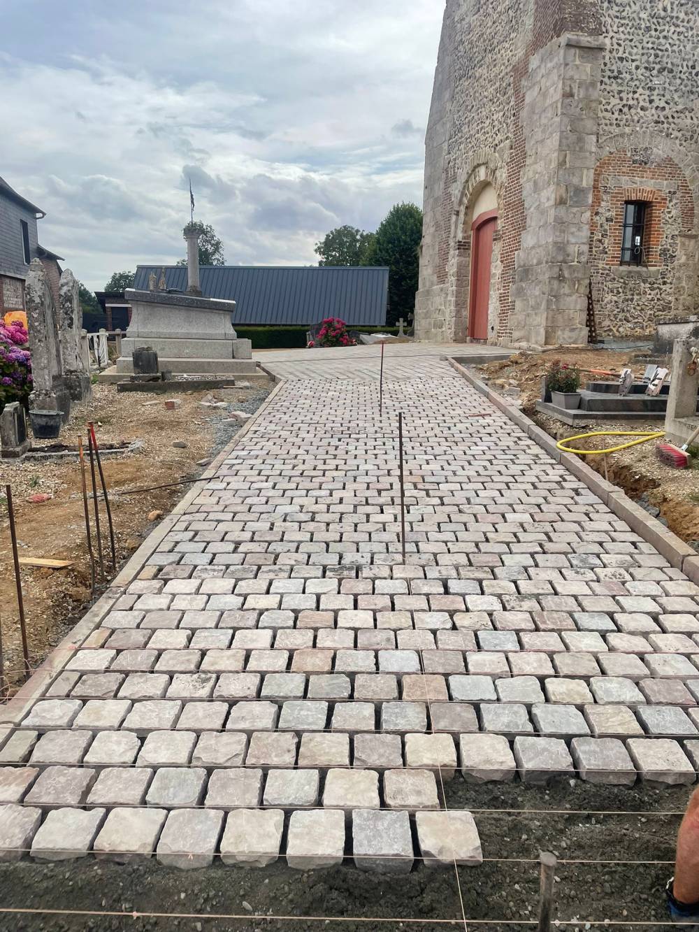 Pavage Rouxmesnil-Bouteilles