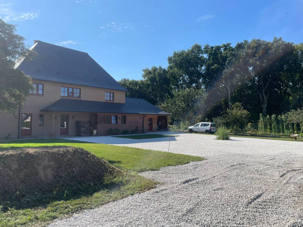 Aménagement de terrain près de Gueutteville-les-Grès