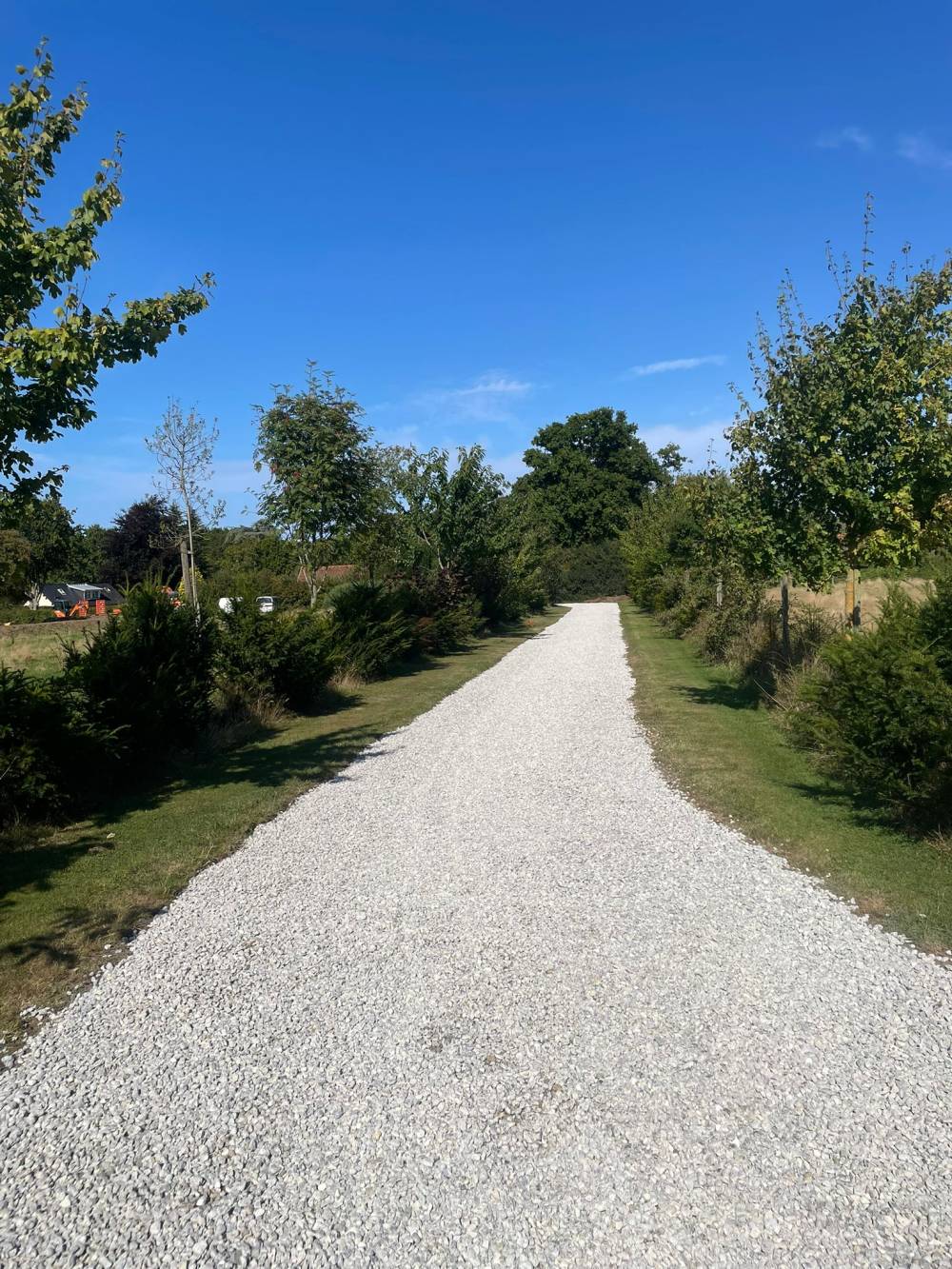 Création d'allée près de Val-de-Sâane