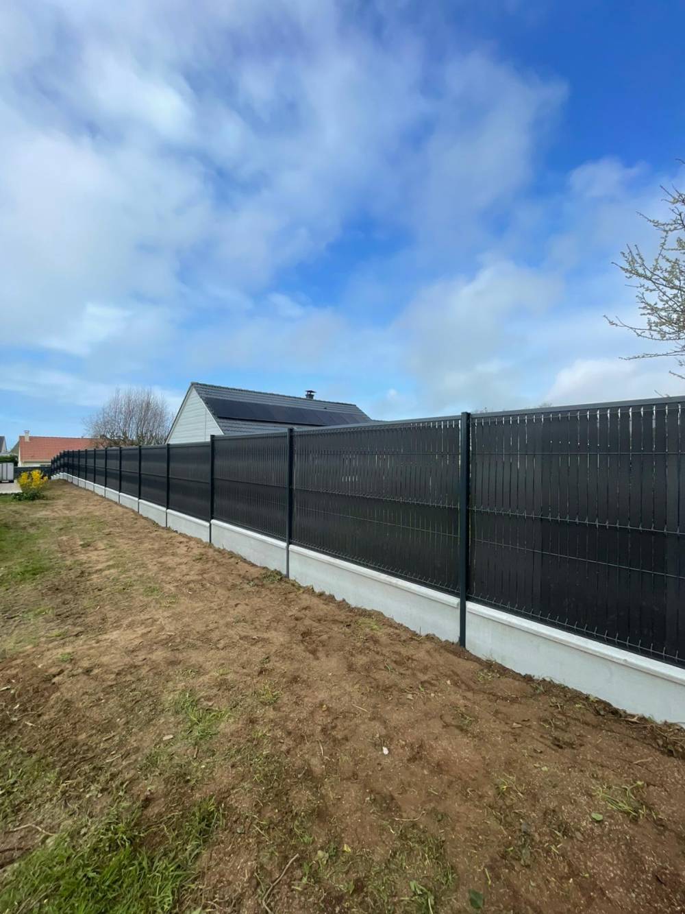 Installation de clôture près de Saint Aubin sur Scie