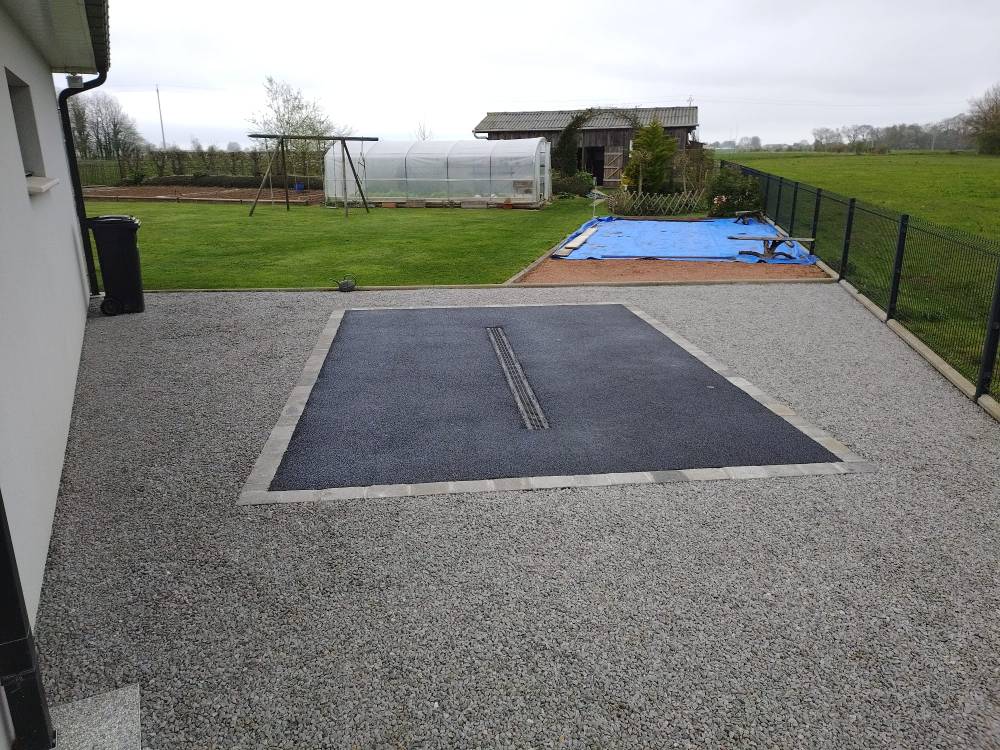 Aménagement extérieur près de Rouxmesnil-Bouteilles