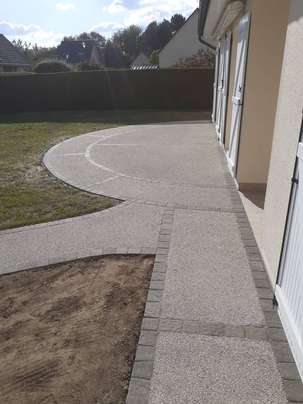 Terrasse près de Varengeville sur Mer