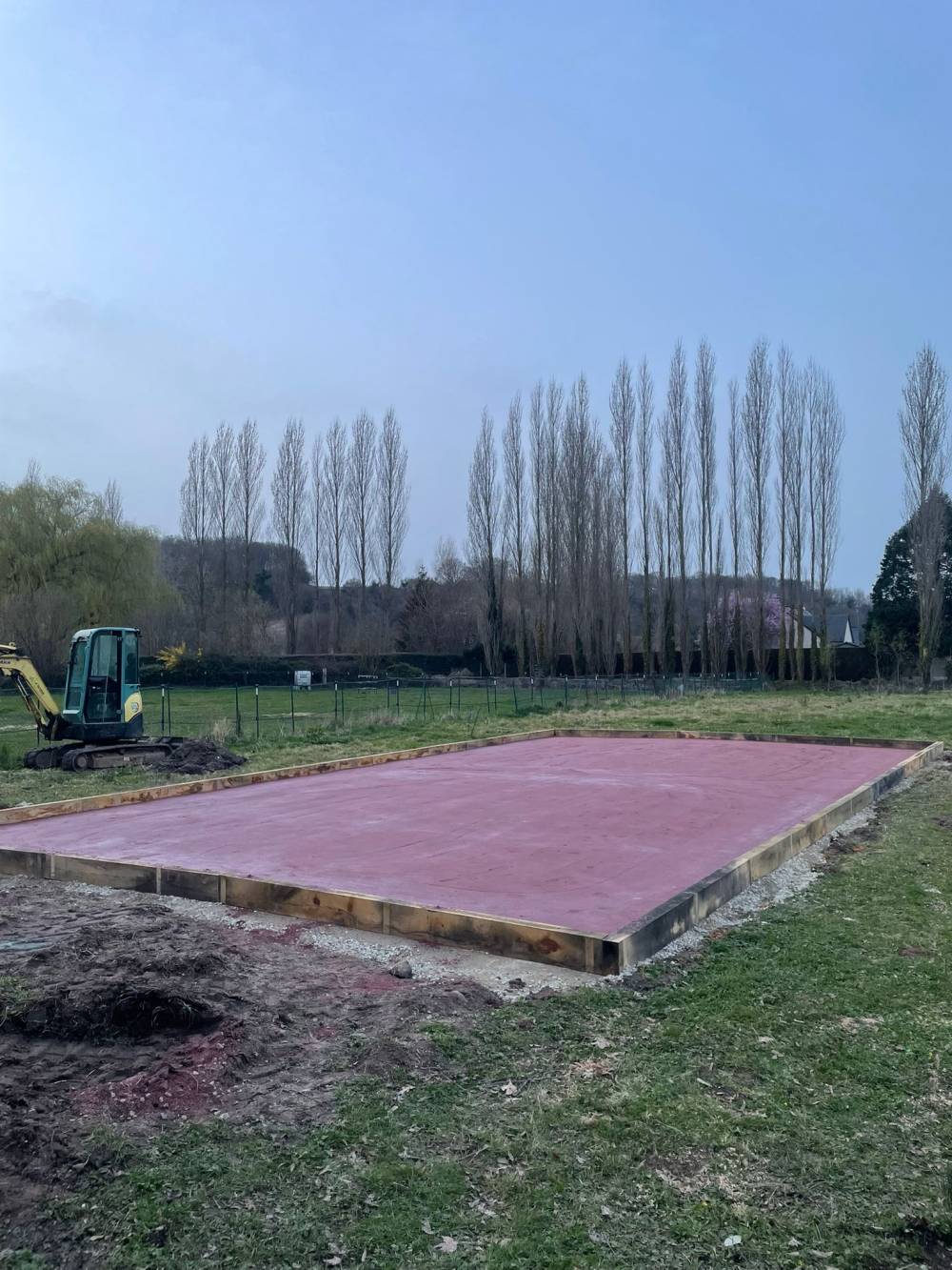 terrain de pétanque près de Dieppe
