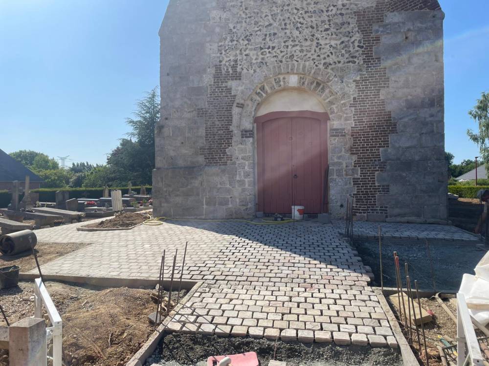 Terrassement près de Dieppe